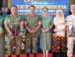 Usia 79 Tahun, Korem 043/Gatam Teguhkan Komitmen Pengabdian untuk Lampung