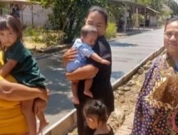 Warga Desa Sidadadi Sajikan Konsumsi ke Pekerja, Bentuk Syukur Jalan Dirabat Beton