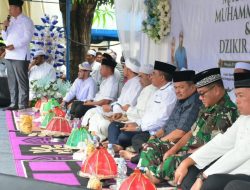Danrem 132/Tadulako Hadiri Maulid Nabi Muhammad SAW 1448 H dan Dzikir Akbar