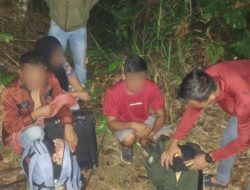 Satgas Pamtas Yonarmed 13/Nanggala Amankan 3 Calon Pekerja Migran Non-Prosedural di Perbatasan