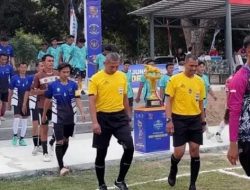 Rangkaian HUT ke-81 Korps Marinir, Brigif 4 Mar/Bs buka Turnamen Sepak Bola