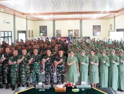 Kunjungi Makodim 0421/Lamsel,Danrem 043/Gatam Tekankan Kepekaan Prajurit